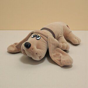 Vintage Pound Puppies Benji Plush Dog Brown With Collar & Tag Nostalgic Collecti